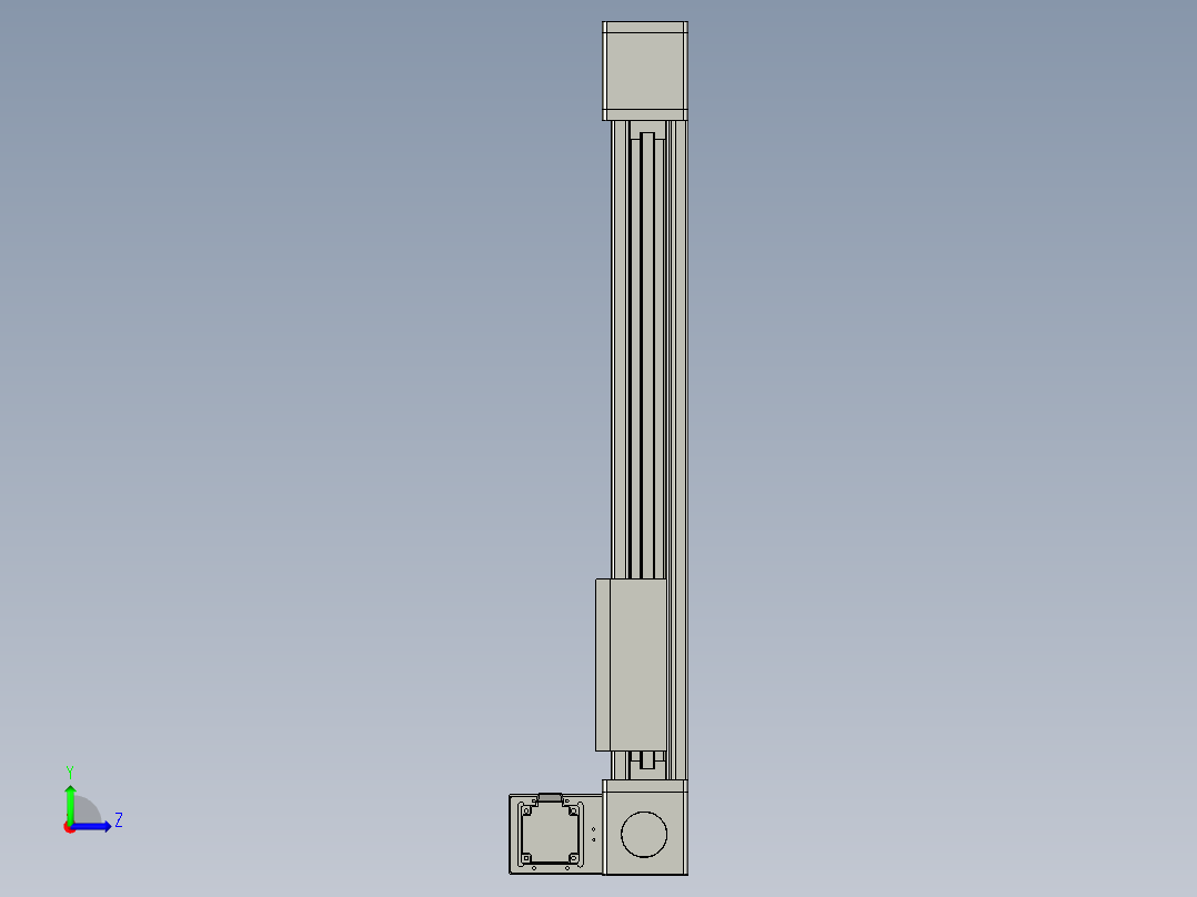 欧规系列-GB8-L96-S450-BRU-P40-MS3左视图