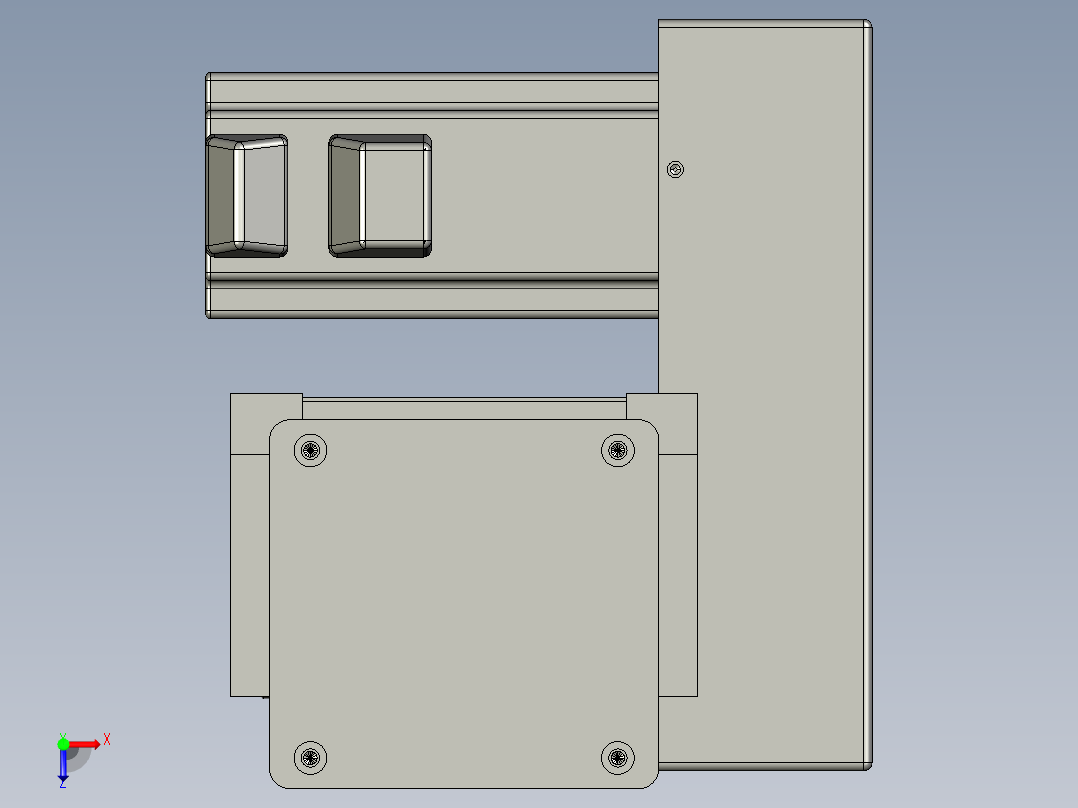 欧规系列-GB8-L96-S450-BRU-P40-MS3俯视图