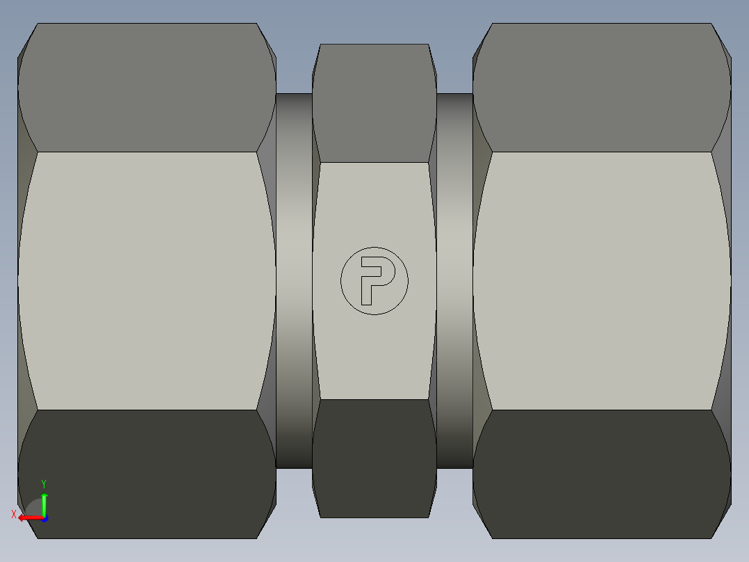 卡套式工业通用硬管接头EO Union G30S71后视图