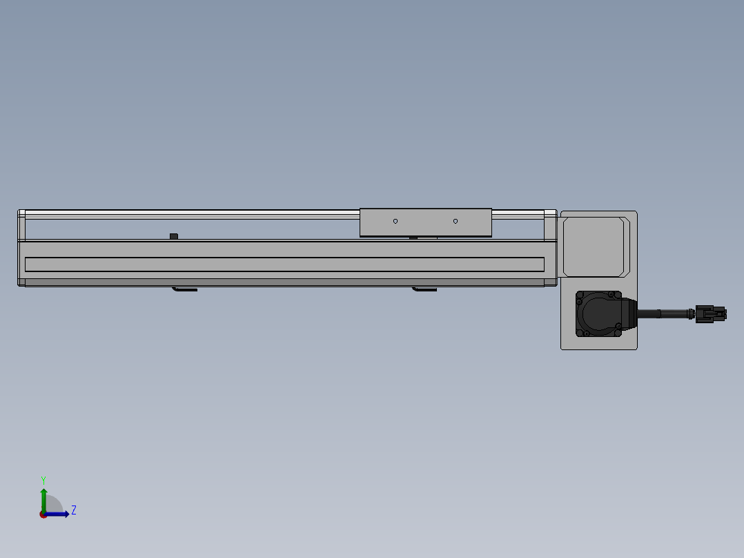 精密模组MT100-L78-200-RD-M10-C4左视图
