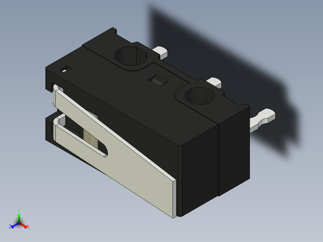 D2F-L正等轴测图