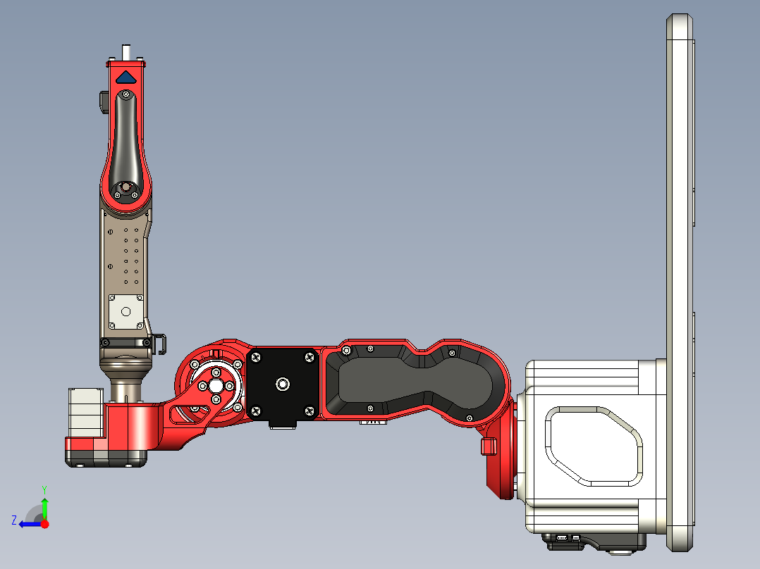 dummy robot stp右视图