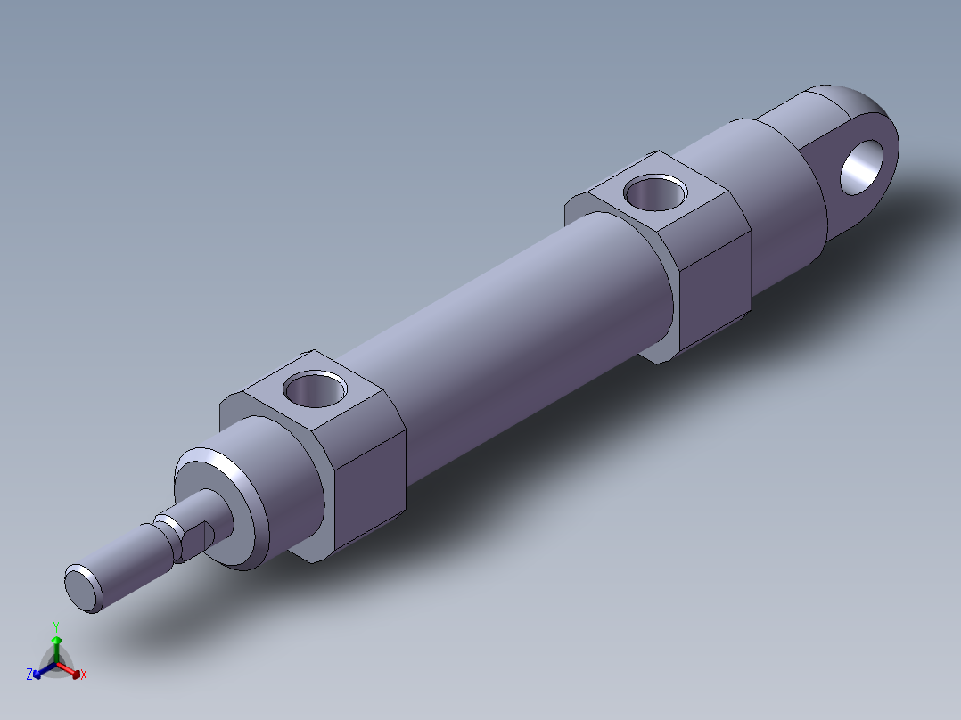 S8 气缸正等轴测图
