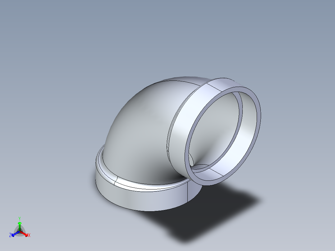 船舶管路系统S3_SeaDrainPLUS_1-4ShortBend-SxS_37E182504_4in Sea Drain Plus - 91.2 Short Sweep - SxS