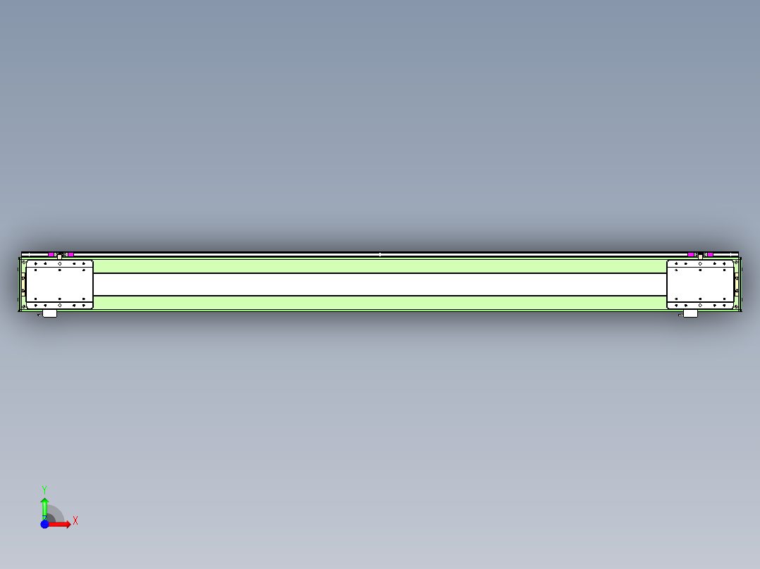威洛博LC系列3d模型模组2LC17E2Y-S1750前视图