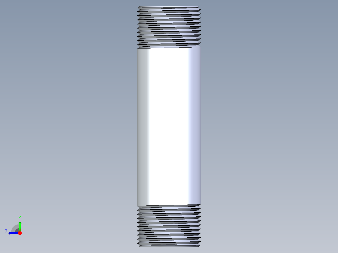 CPVC管件33-Sch80_Nipple_MPTxMPT_9861-137_1in x 5in右视图