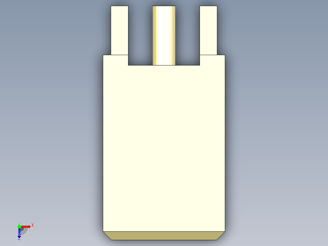 SMA接口41俯视图