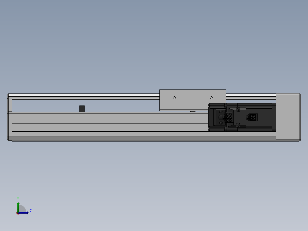 精密模组MY120-T10-150L-BR-P10B-C4-C左视图