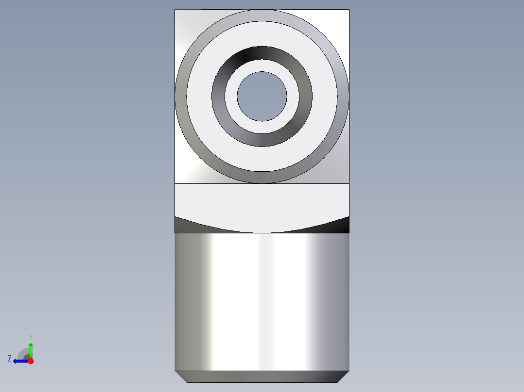 卡套式工业通用硬管接头EO_Union_tee_T06SCFX右视图