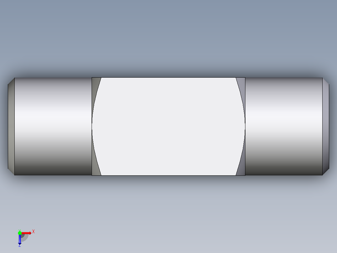 卡套式工业通用硬管接头EO_Union_tee_T06SCFX俯视图
