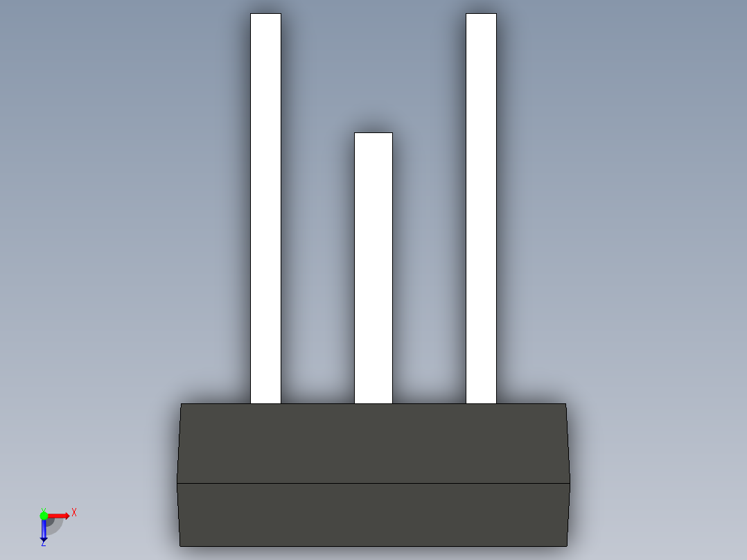 TO-225AA-HF俯视图