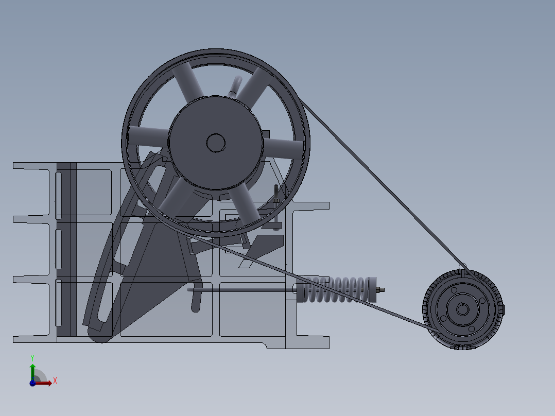 复摆颚式破碎机PE800×1060设计与仿真638979===2000wwxd