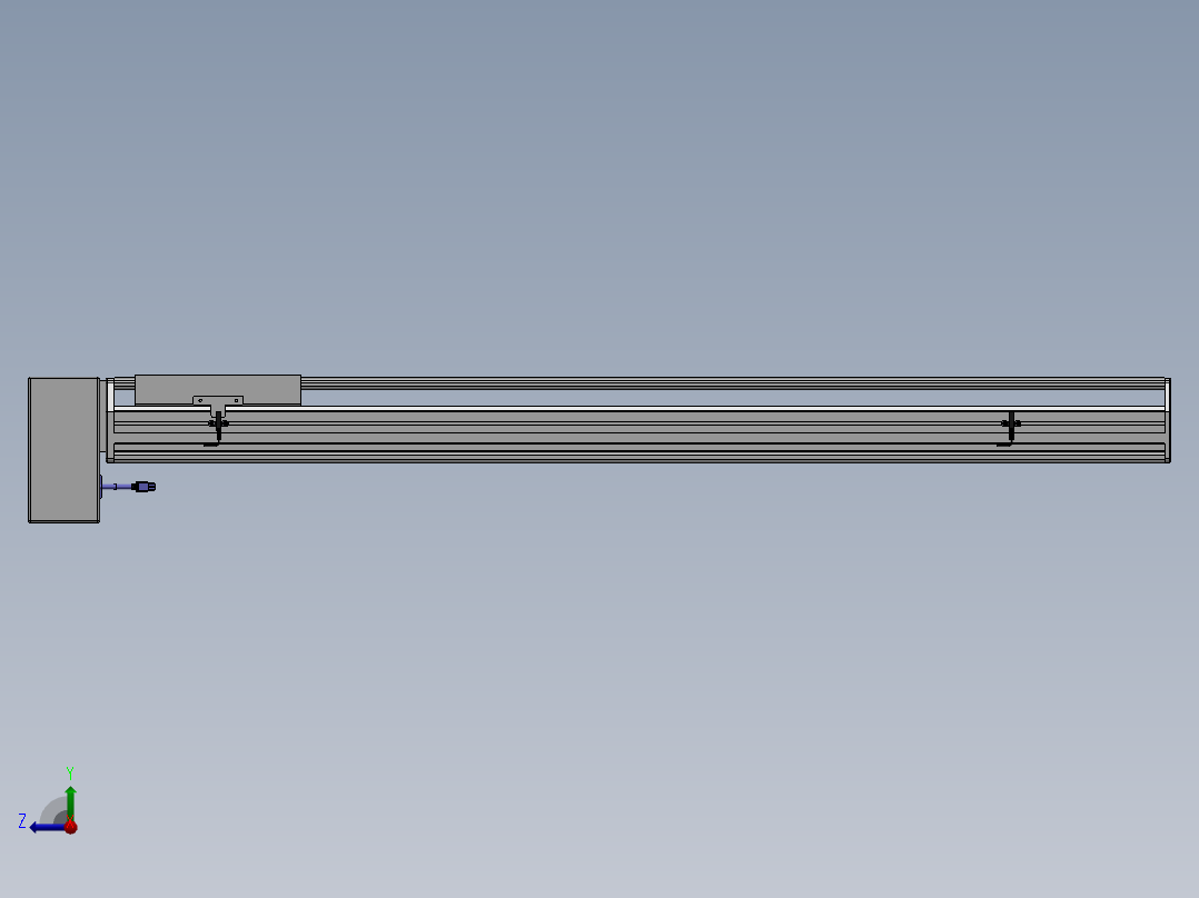 精密模组MT220-L150-1100-RD-M75-C4右视图