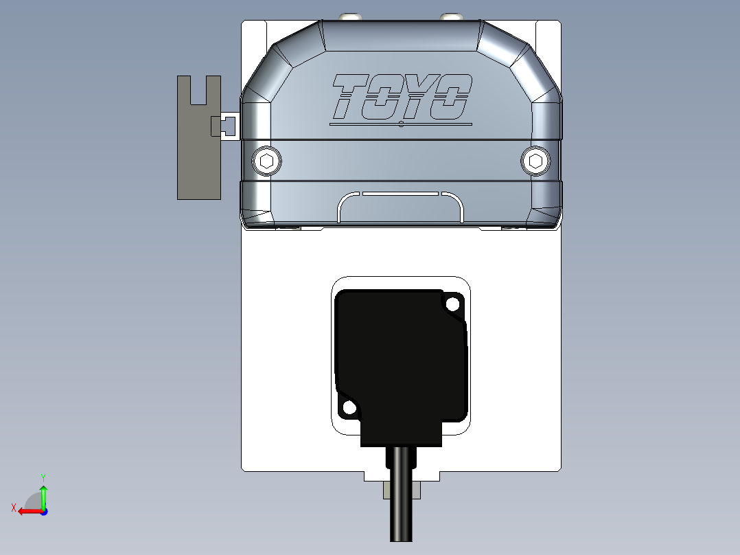 Toyo东佑达直线模组-ETH12-850-BM-100W+煞車后视图