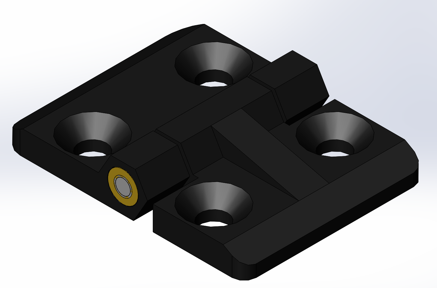 孔距20x20合页铰链