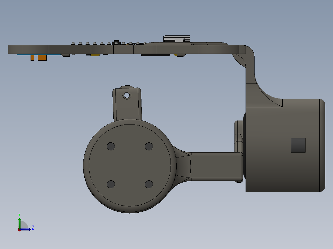 传感器 (1)左视图