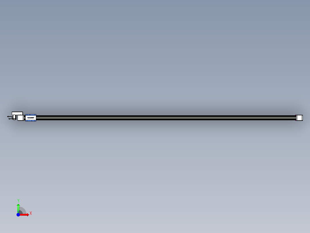 威洛博LB.GB同步带传动--欧规系列GB8-L96-S4350-BR-P40前视图