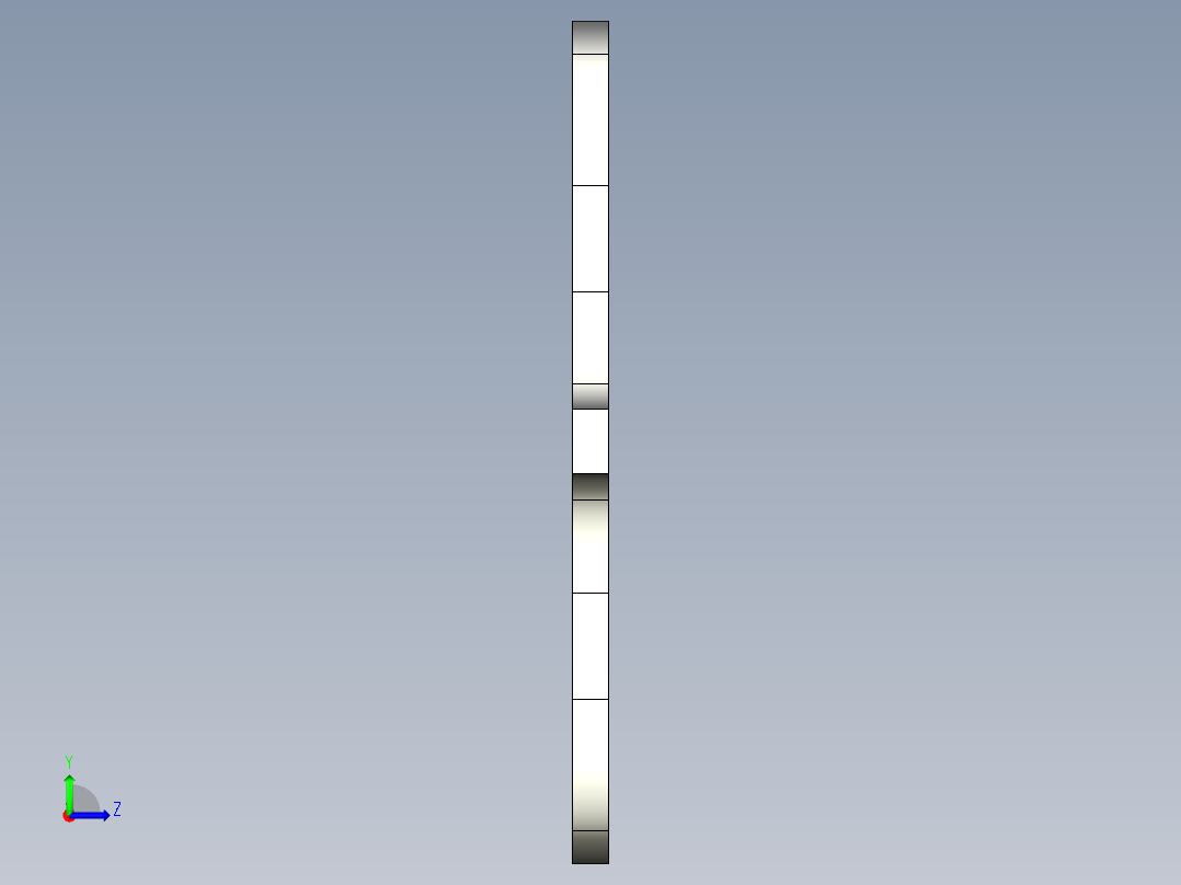 大括号符号左视图