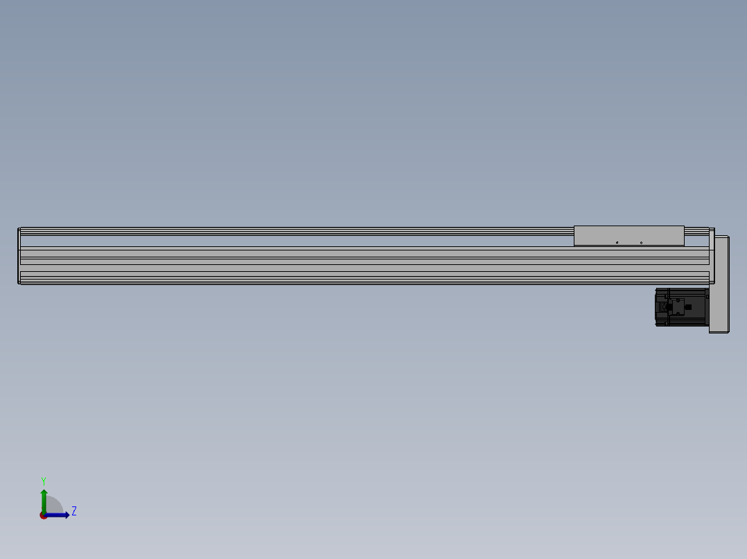 精密模组MY220-T10-1100L-BM-P75B-C4-C左视图