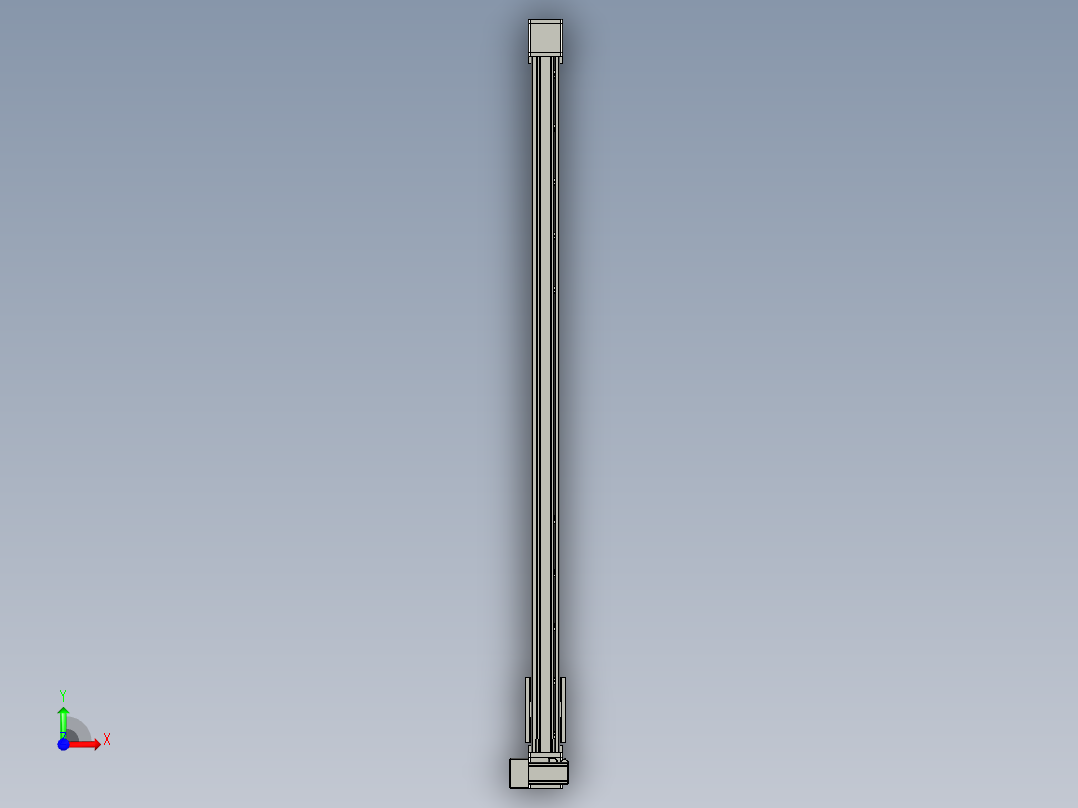 欧规系列-GB8-L96-S1700-BLD-P40-MS3前视图