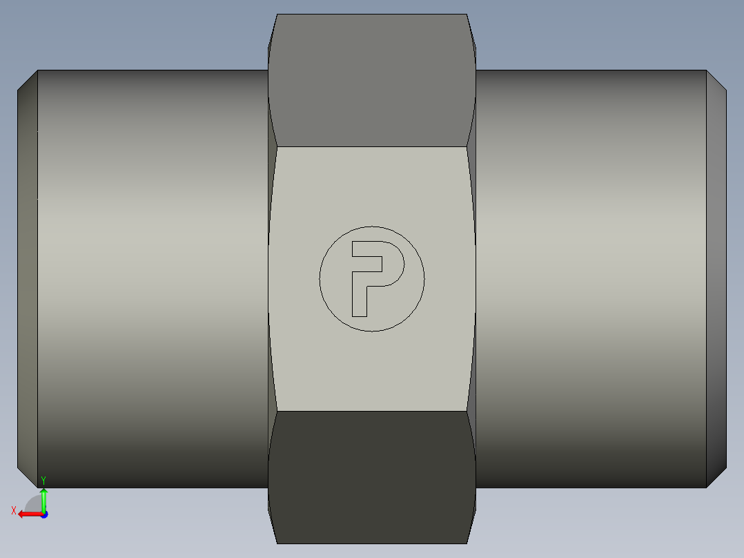 卡套式工业通用硬管接头EO Union G12S71X后视图