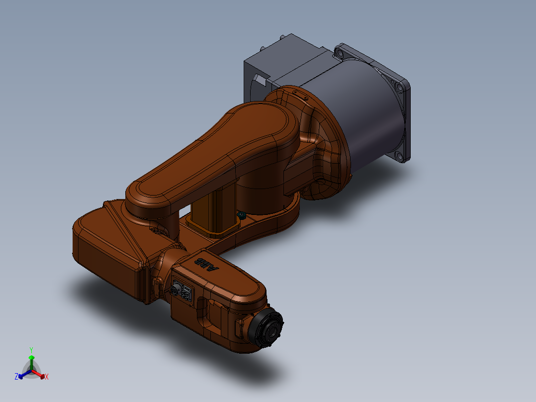 ABB IRB 120 主视图