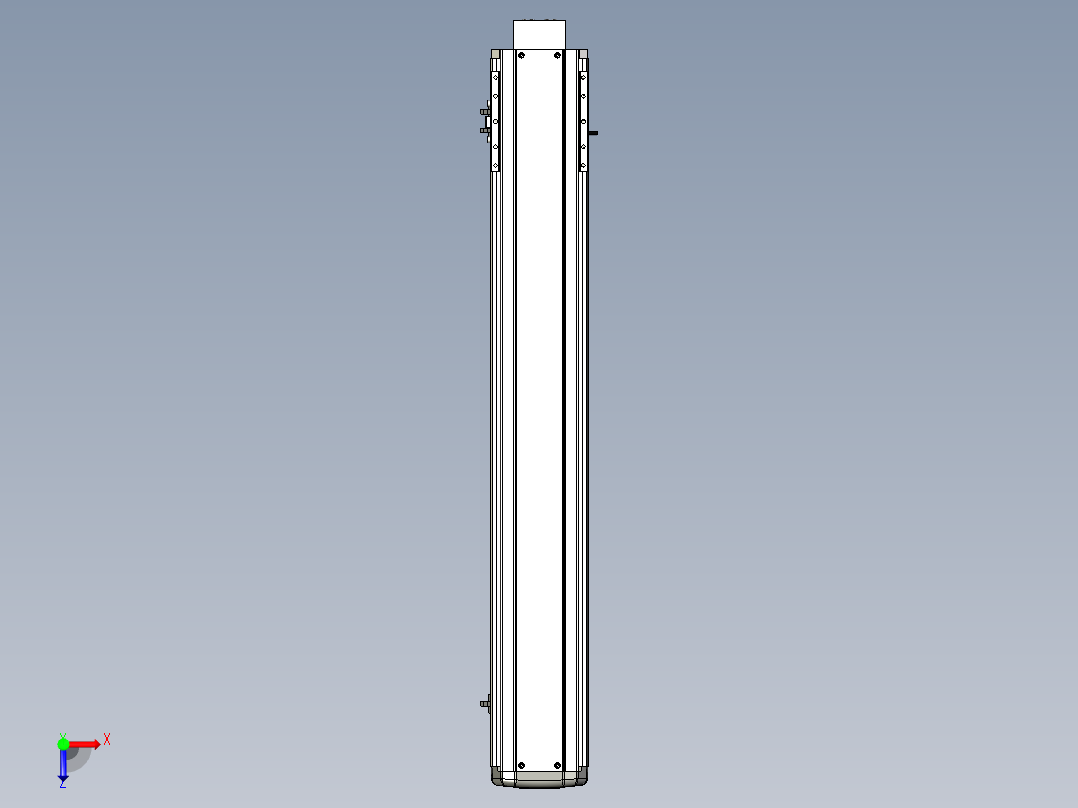 Toyo东佑达直线模组-ETH14-800-BM-400W+煞車俯视图