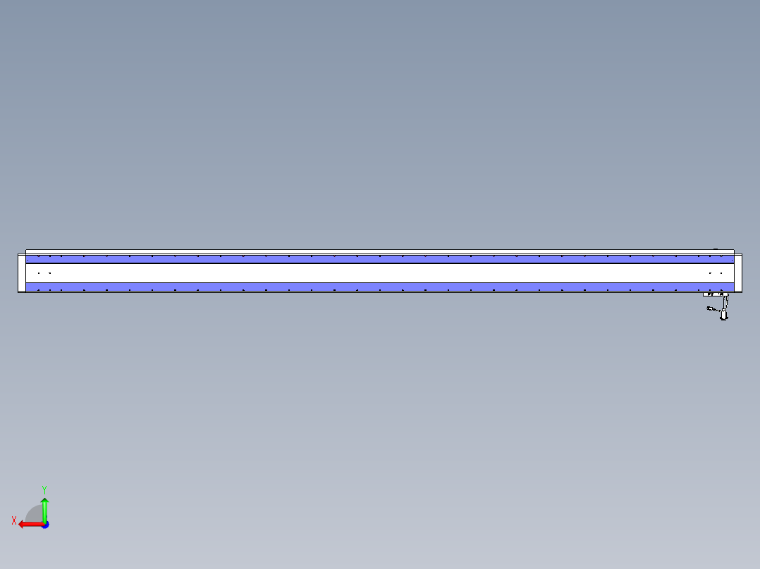 威洛博VL系列3d模型模组VL17E1Y-S2950后视图
