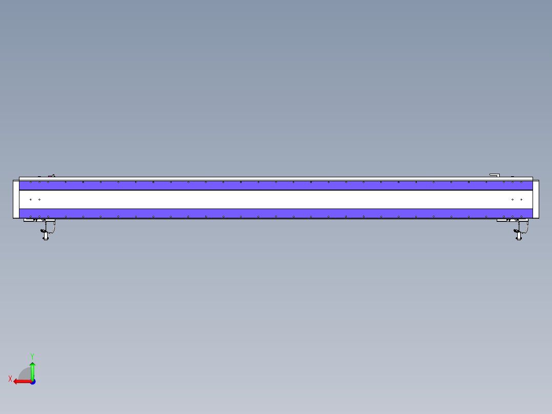 威洛博VL系列3d模型模组2VL22H2Y-S2500后视图