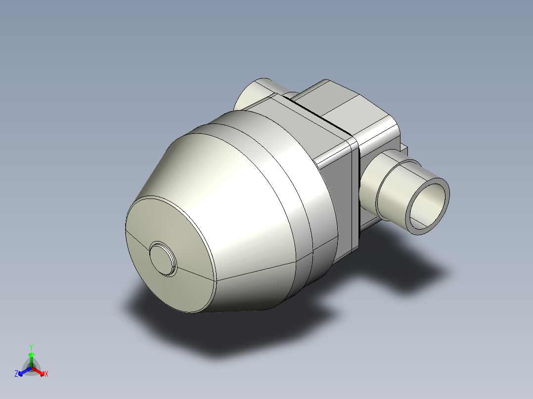 1DKMDCCP NC 气动隔膜阀，常闭，与男性的两端，用公制系列正等轴测图
