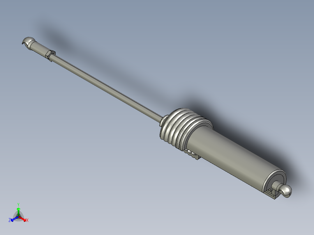 汽车半主动悬架磁流变减震器的设计及仿真【带proe三维图】【12张cad图纸pdf毕业论文】=====赏15