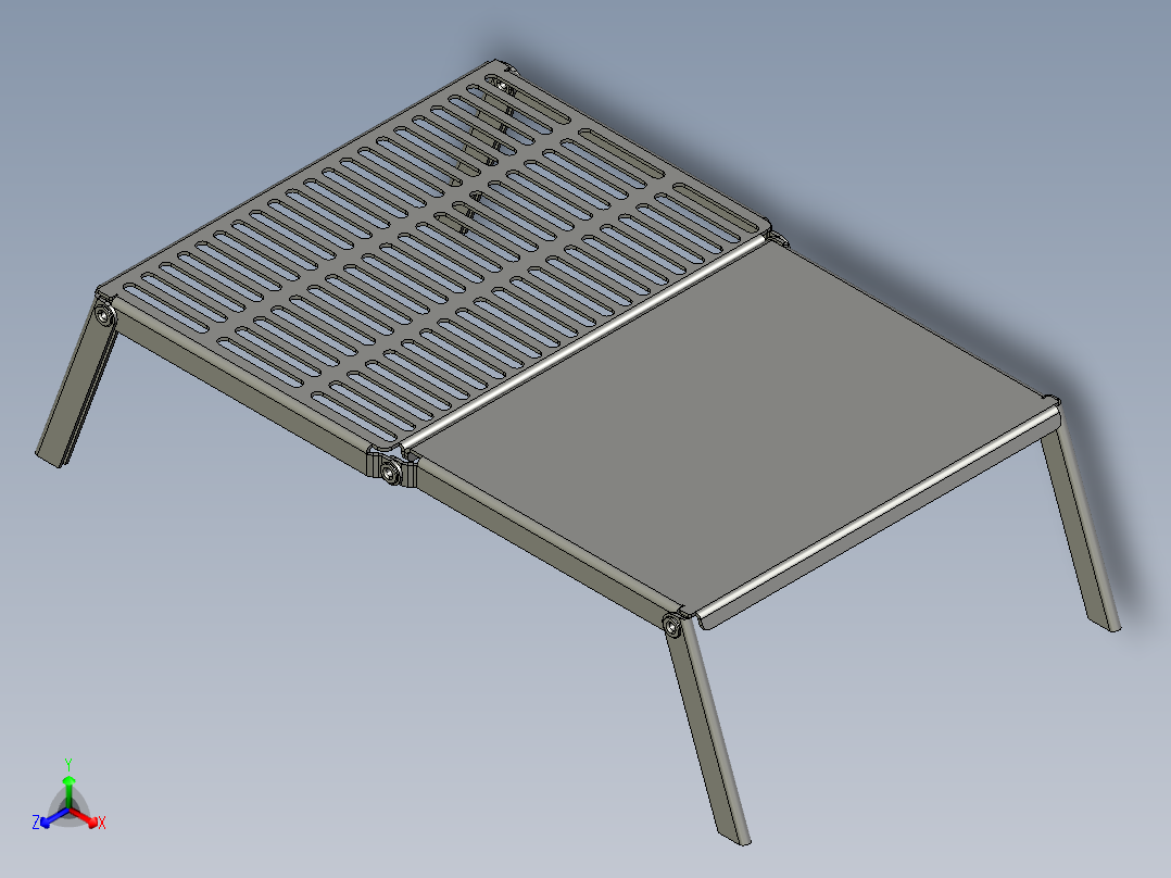 折叠式野营烤架