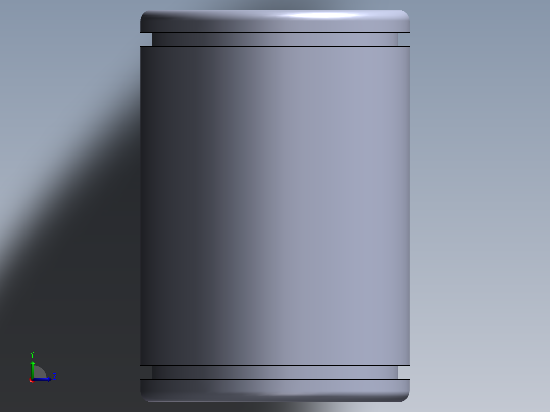 S13 直线轴承左视图