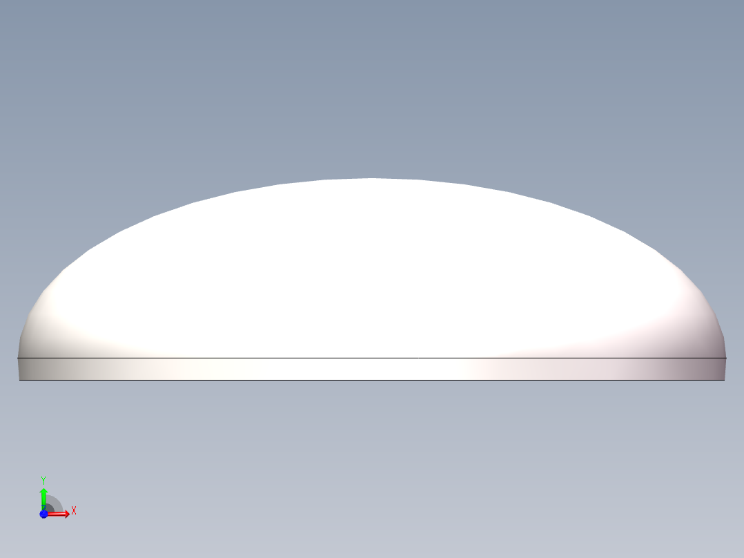 EHA椭圆形封头DN800前视图