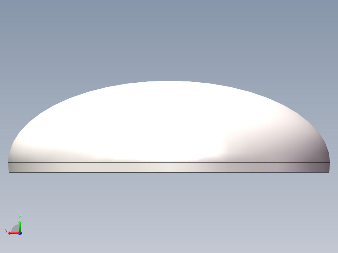 EHA椭圆形封头DN800后视图