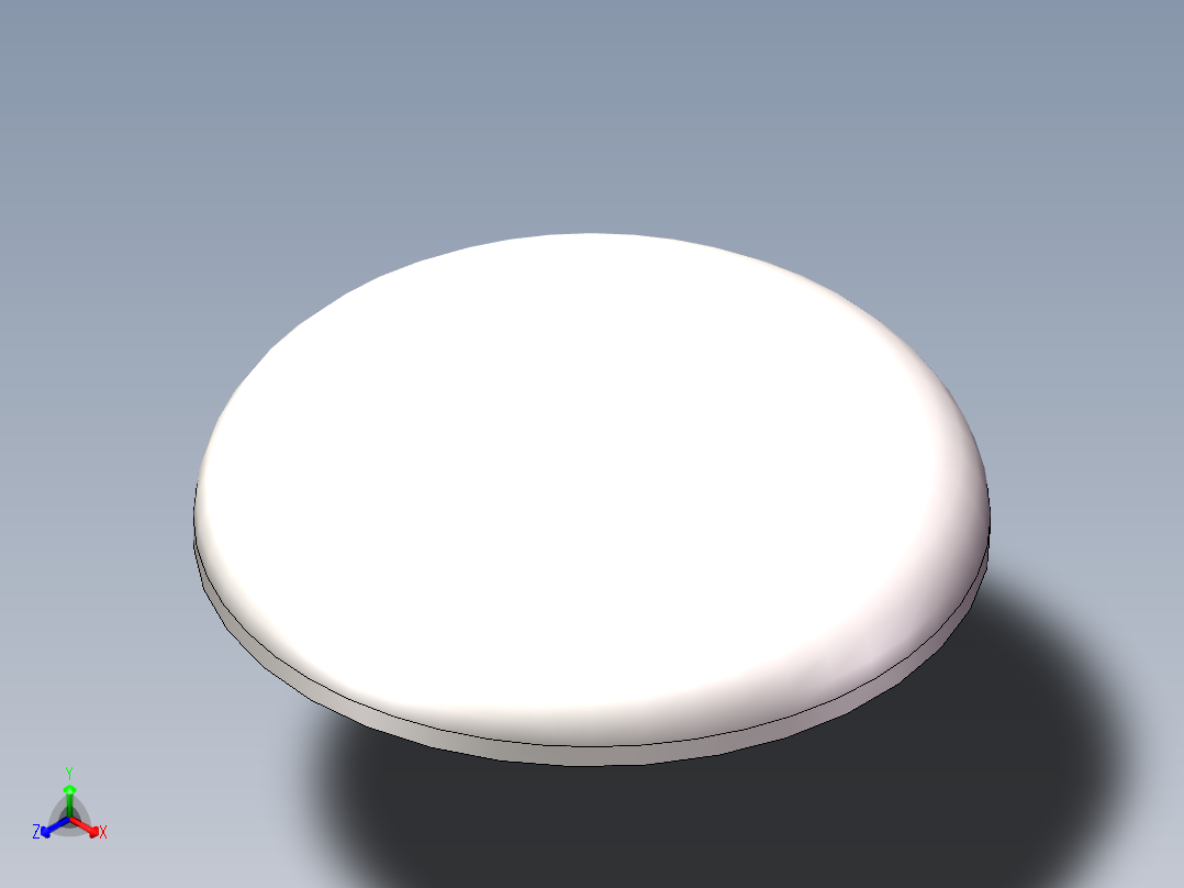 EHA椭圆形封头DN800正等轴测图