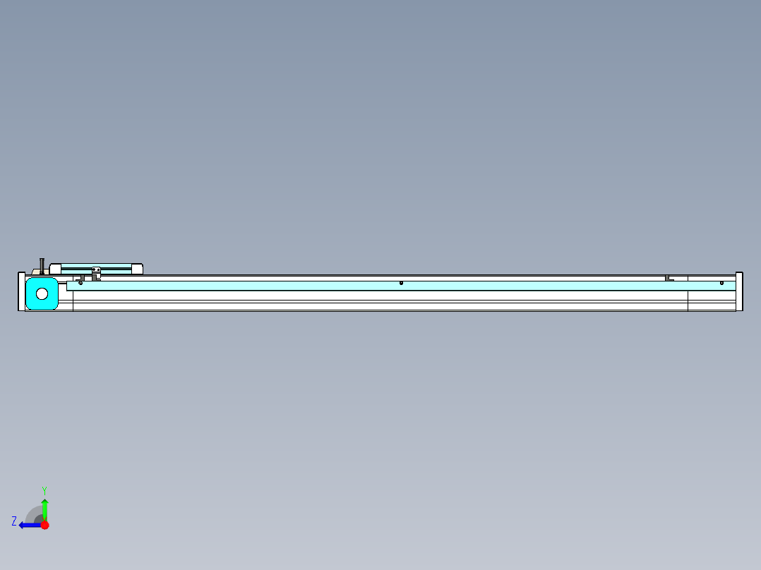 欧规系列-LB6A-L130-S1000-BR-ZP40-C3右视图
