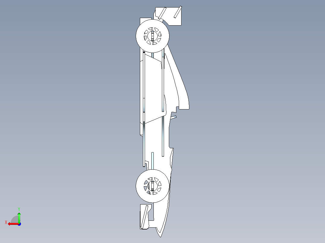 F1方程式赛车 puzzle后视图