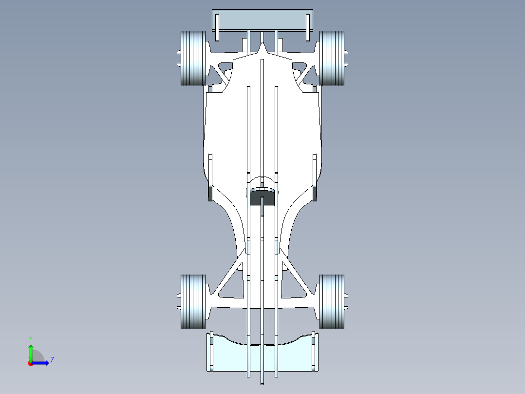 F1方程式赛车 puzzle左视图