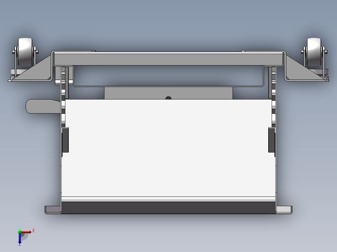 院内垃圾斗俯视图