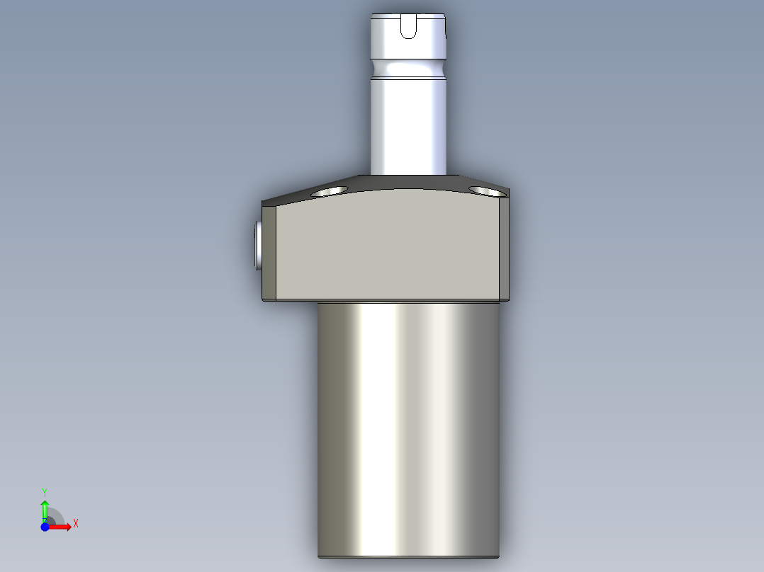 KOSMEKLHS0360-GL-F多系列多零件图纸模型前视图