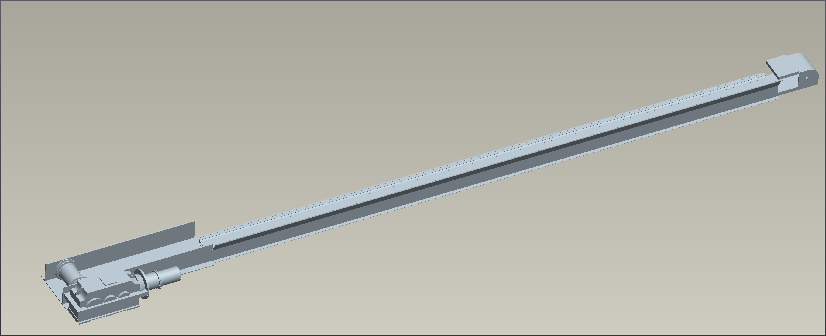 XL670-顶堆侧取堆取料机刮板取料机设计三维proe设计素材