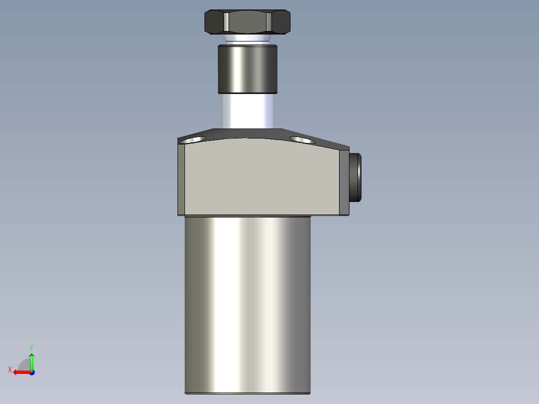 KOSMEKLHS0360-CR-Y30多系列多零件图纸模型后视图