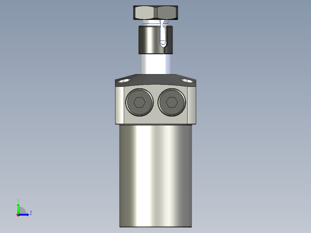 KOSMEKLHS0360-CR-Y30多系列多零件图纸模型左视图