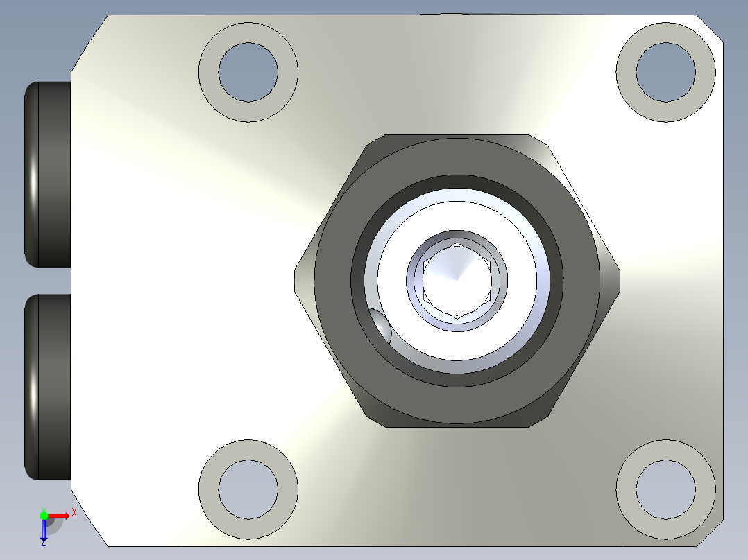 KOSMEKLHS0360-CR-Y30多系列多零件图纸模型俯视图