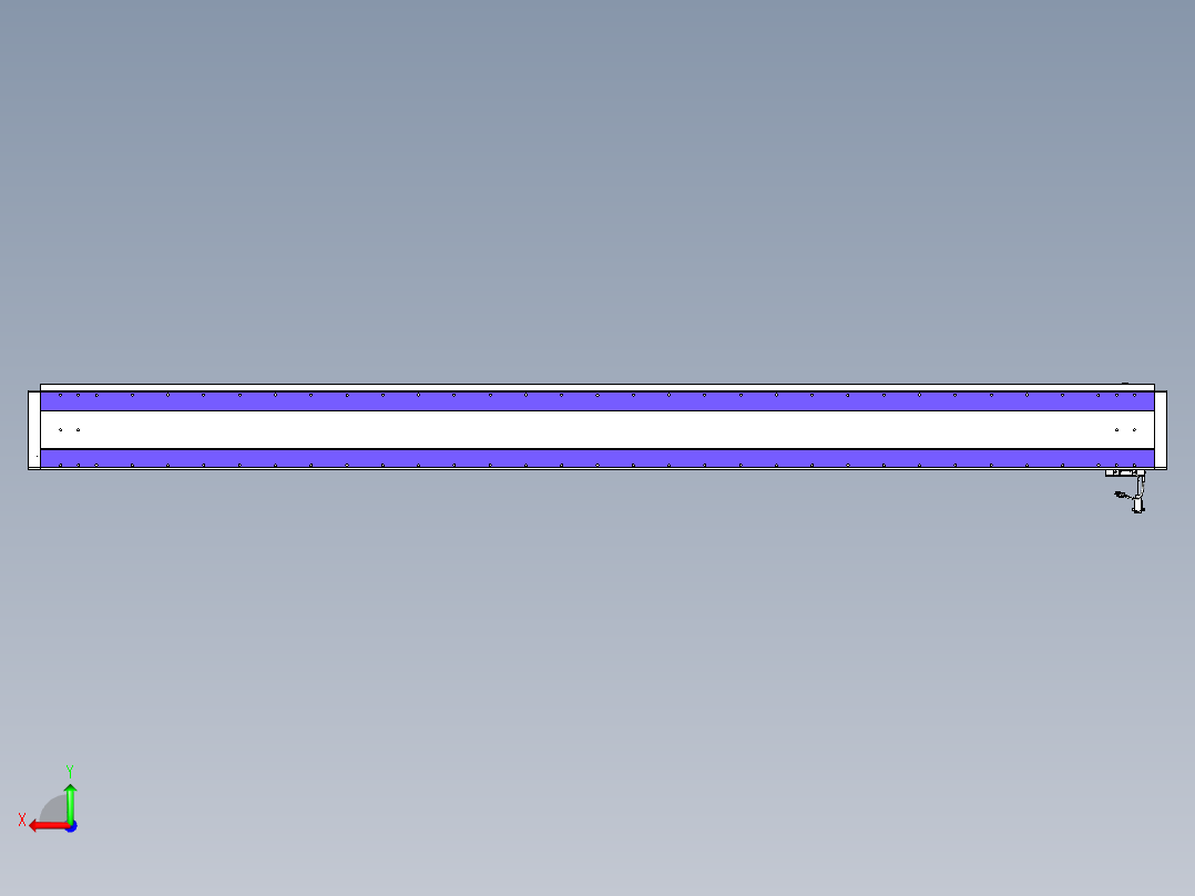 威洛博VL系列直线电机模组-VL22H1-S2950后视图