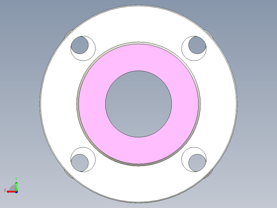 管道手动球阀-水管开关阀-手动阀门User Library-md52c150dn50-1_MD52C150DN50.FCP后视图