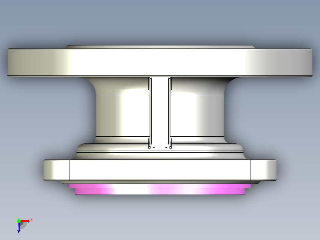 管道手动球阀-水管开关阀-手动阀门User Library-md52c150dn50-1_MD52C150DN50.FCP俯视图
