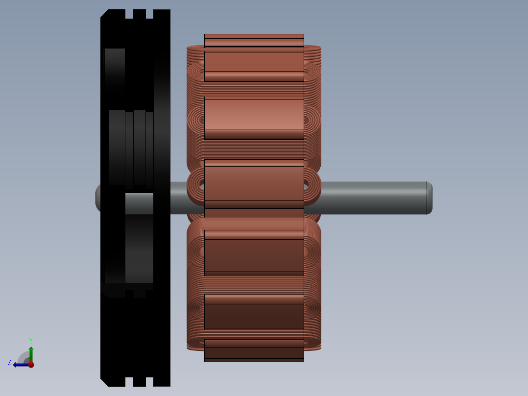 六轴飞机11右视图