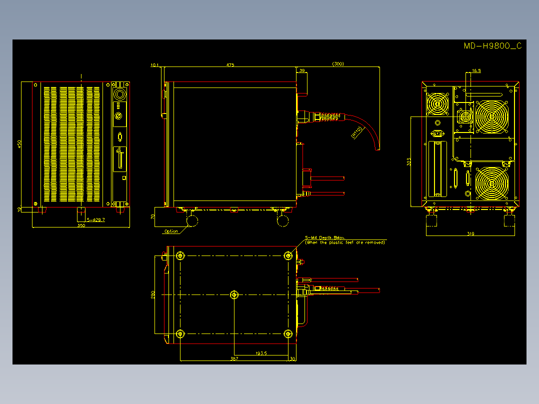 基恩士mdh9800_kc图纸模型